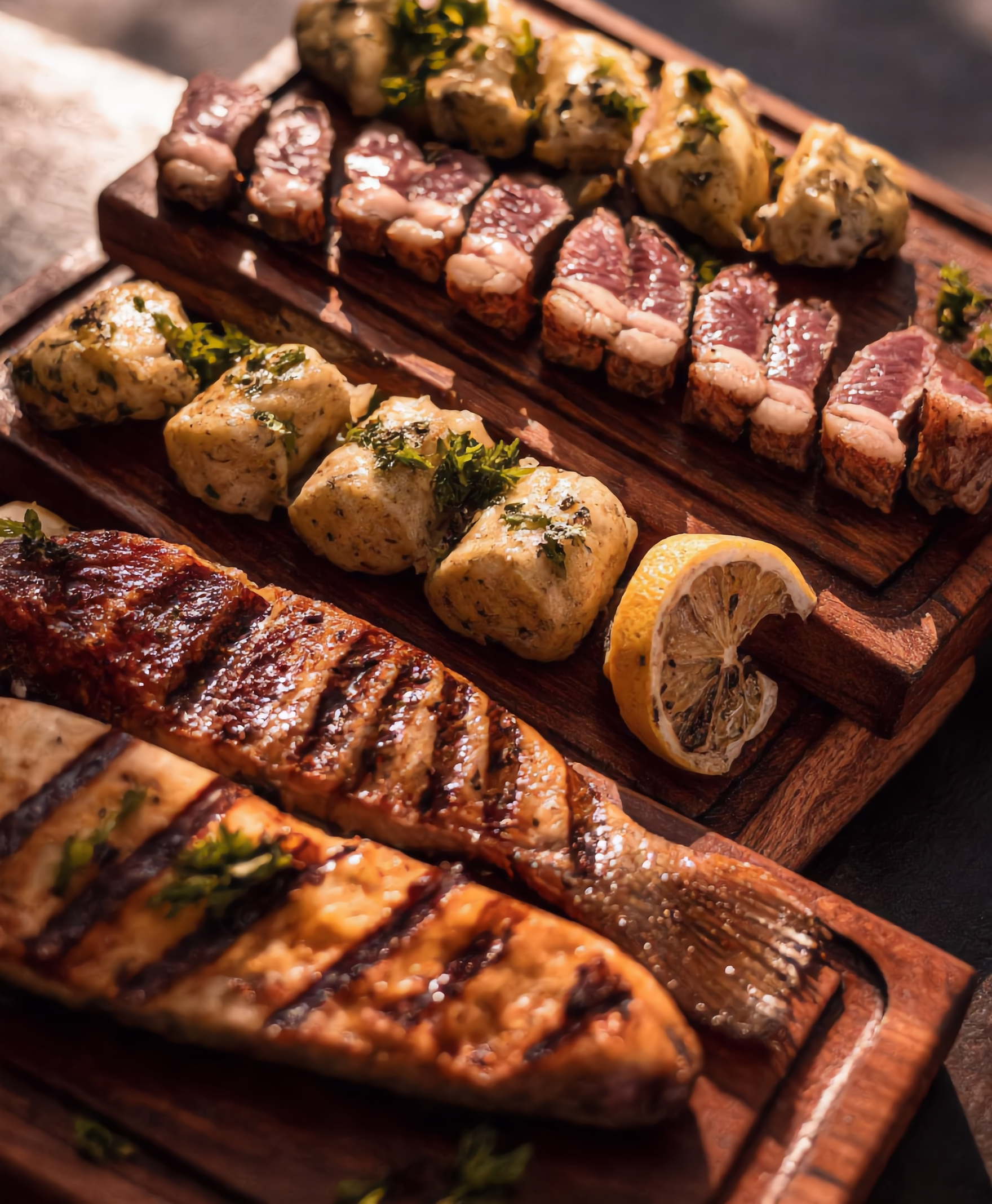 deluxe catering rodgers bbq